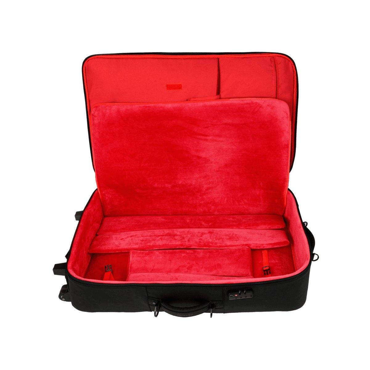 DJBAG K-Max PLUS MK2 SE BORSA A ZAINO DI TRASPORTO CON RUOTE PER CONSOLLE DJ