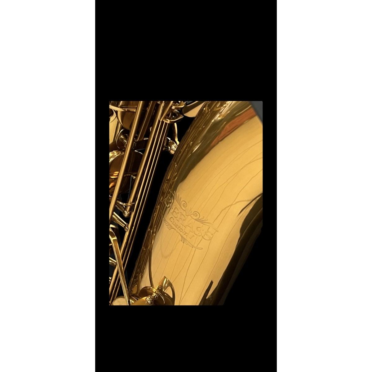 B-brass custom 1 sax baritono  dark honey