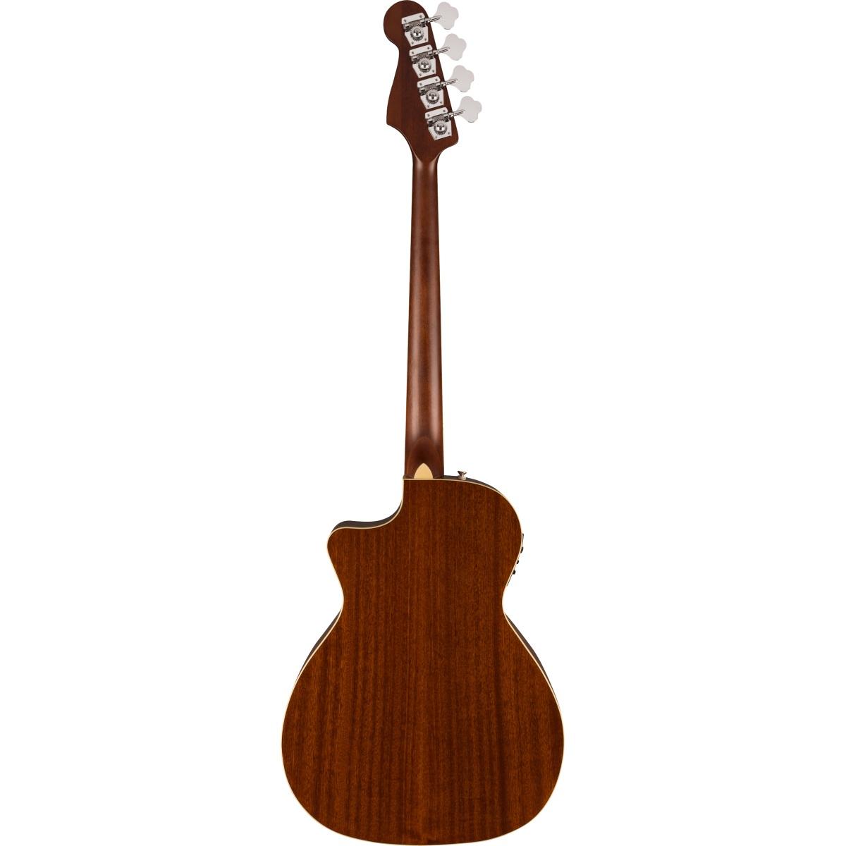 Fender kingman shaded edge burst basso acustico elettrificato 4 corde