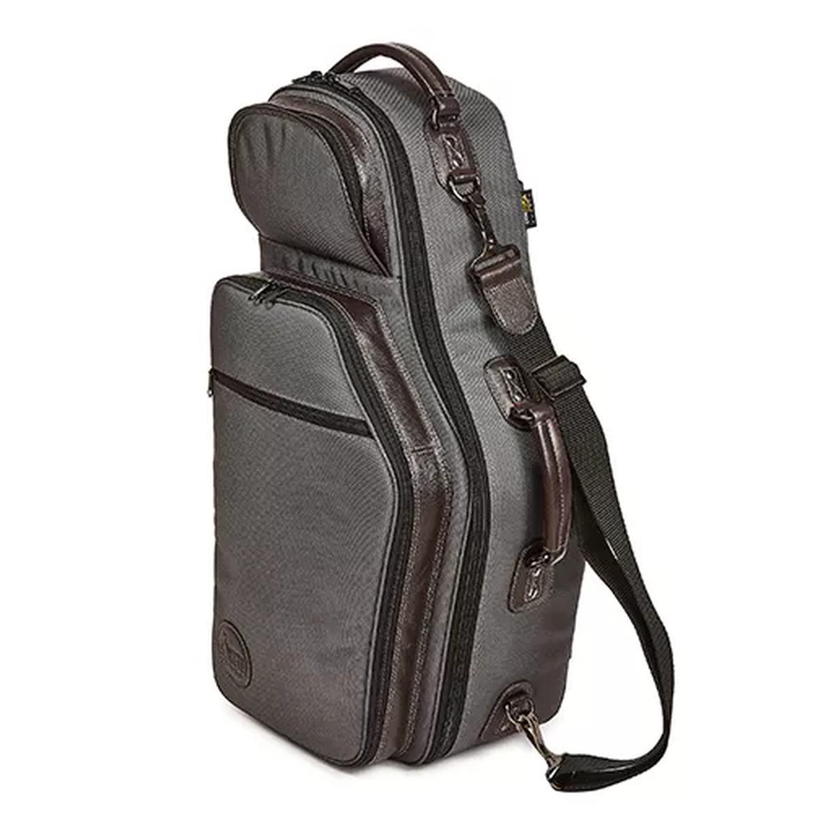 Gard 121 esg cn elite custodia doppia grigia per sax alto e sax soprano