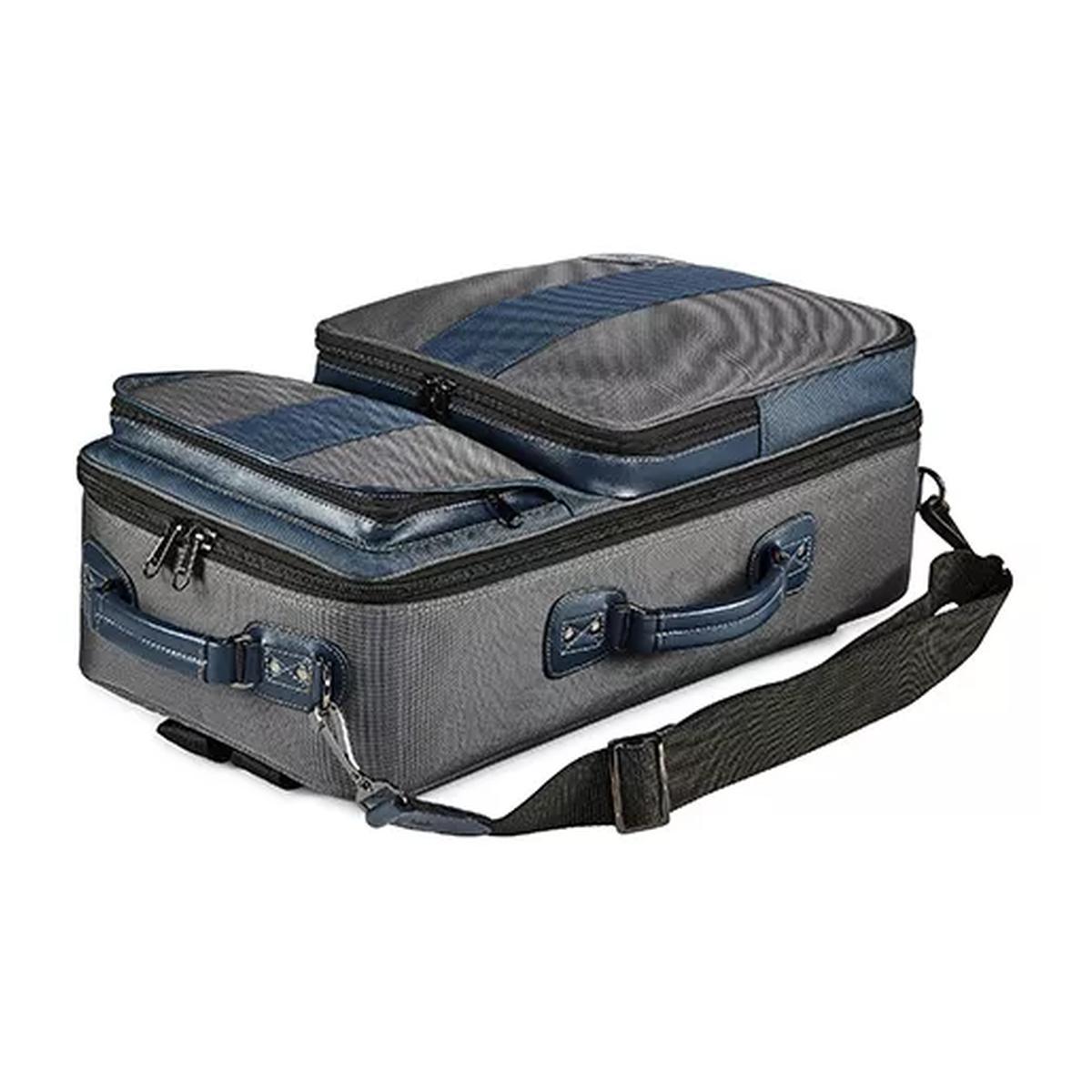 Gard 5 ecsg nb compact custodia grigia con inserti blu per 3 trombe