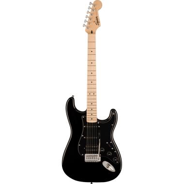 Fender squier sonic stratocaster hss mn black chitarra elettrica