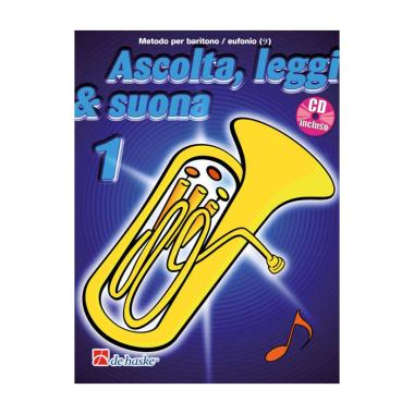Ascolta, leggi e suona v.1 per eufonio (chiave di basso) audio online kastelein