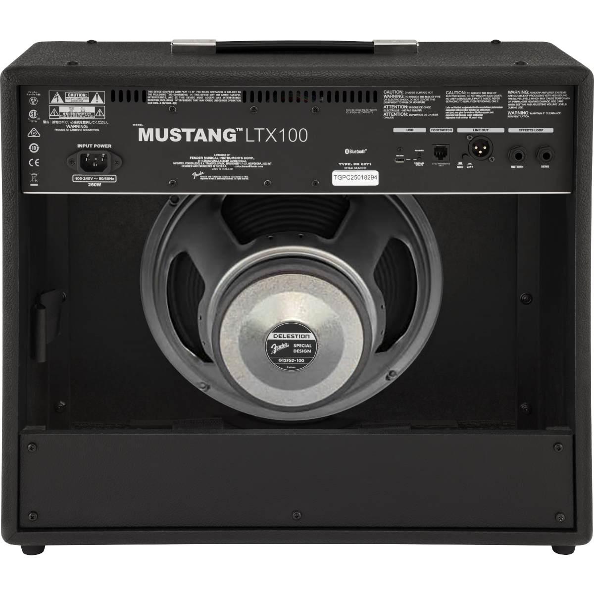 Fender mustang ltx100 amplificatore combo per chitarra elettrica