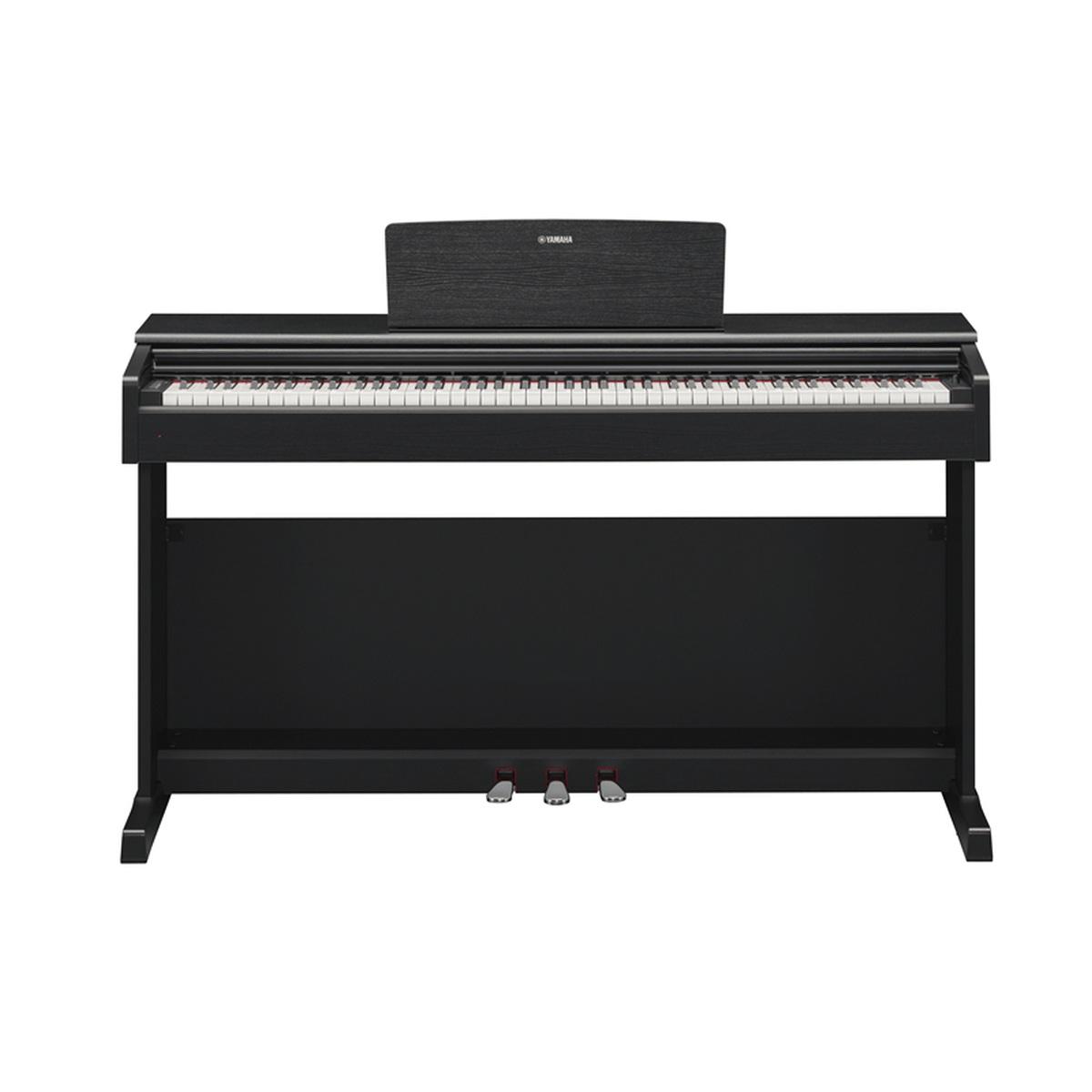 Yamaha ydp145b black pianoforte digitale