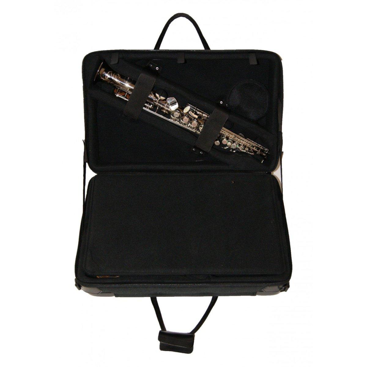 K ses 40617r custodia rossa opaca sax alto e soprano