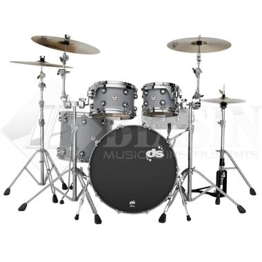 DS DRUM Venom Studio Kit Maple Shell Pack 4 pezzi Racing Grey 22/10/12/16