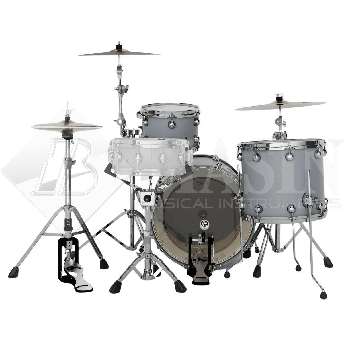 DS DRUM Venom Classic Kit Maple Shell Pack 3 pezzi Racing Gray 22/12/16