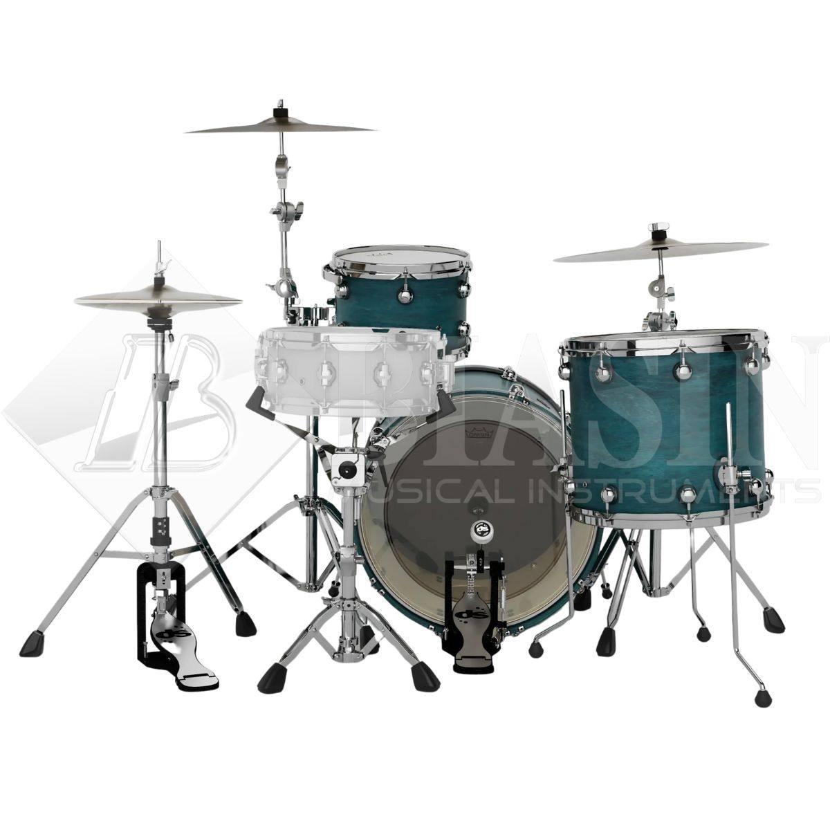 DS DRUM Venom Classic Kit Maple Shell Pack 3 pezzi Teal Stain 22/12/16