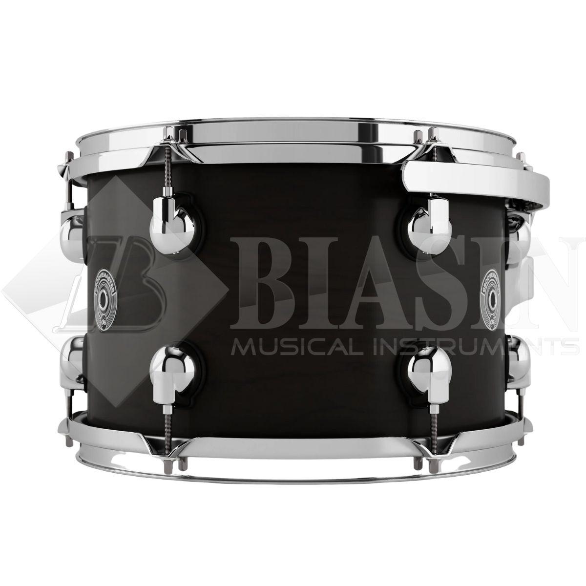 DS DRUM GrooveMaster Club Kit Birch Shell Pack 5 pezzi Black Mist Stain Hard Satin 20/10/12/14/14SD