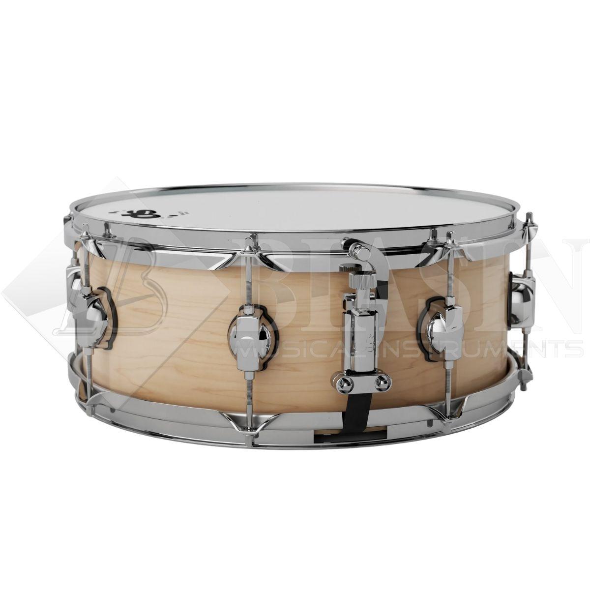 DS DRUM GrooveMaster 14x5.5 Birch Rullante Natural Hard Satin
