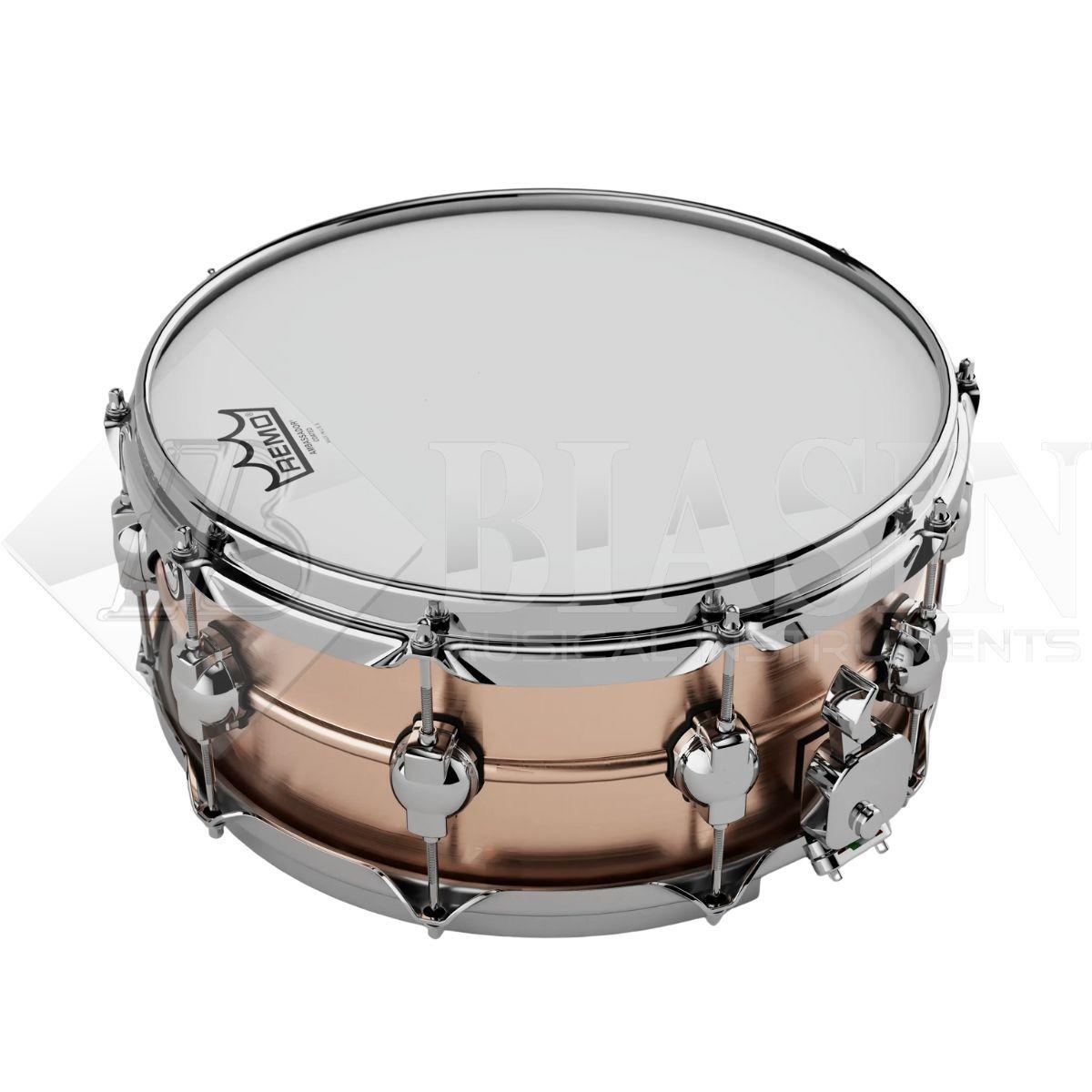 DS DRUM RCS 14x6 Seamless Copper Rullante in Rame
