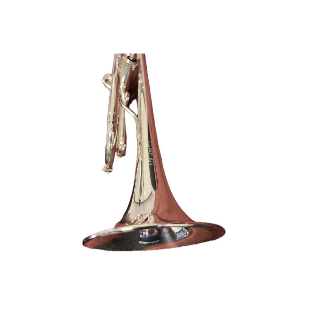 B&S CHALLENGER II tromba sib argentata s/n 3137/2 CON CUSTODIA ORIGINALE MAT.80147 (usato)