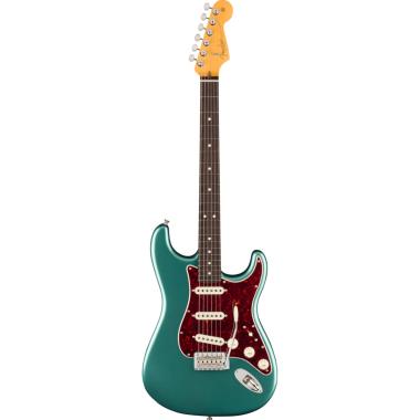 Fender american professional classic stratocaster rw faded sherwood green metal chitarra elettrica