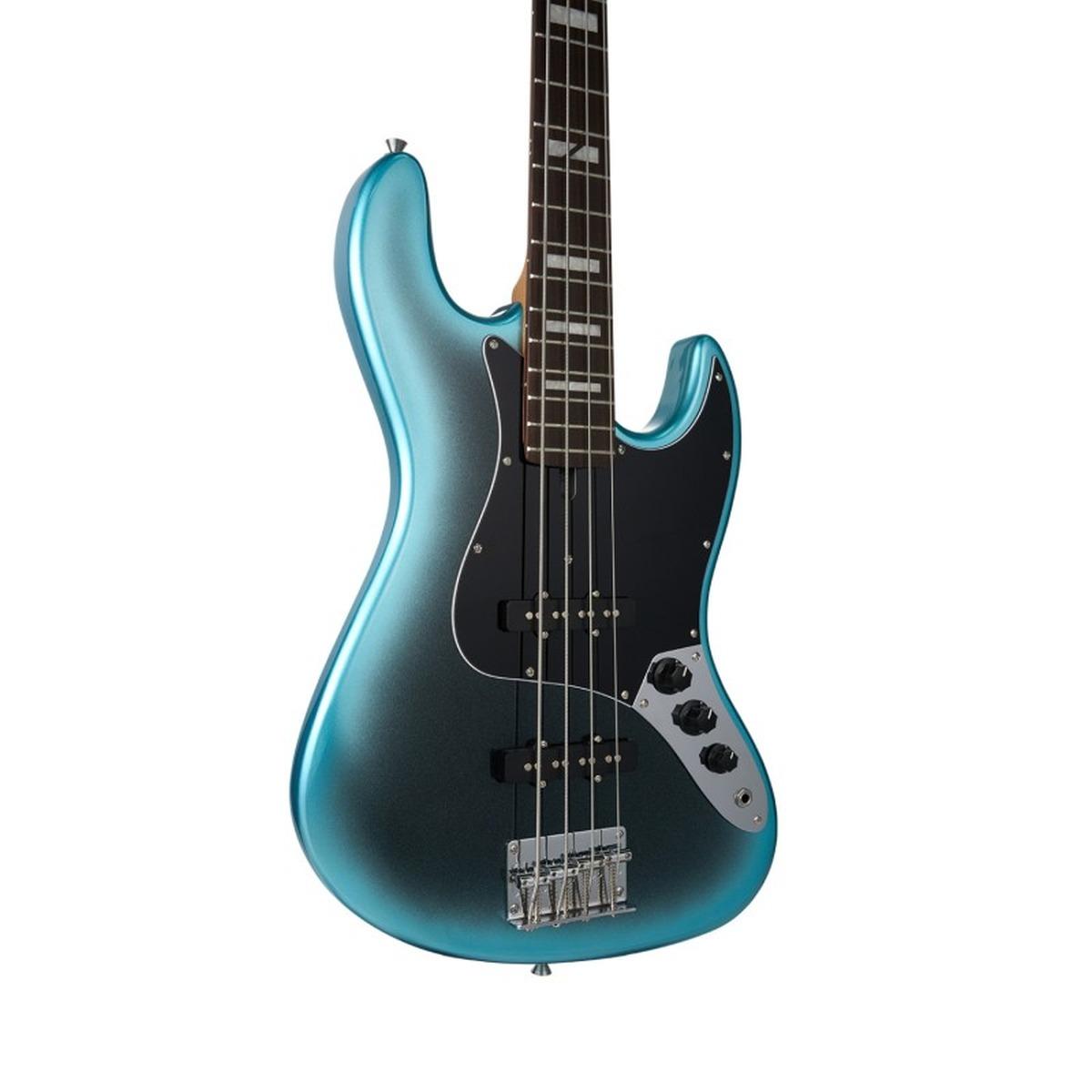 MOOER Mbj412 Dark Blue BASSO ELETTRICO 4 CORDE