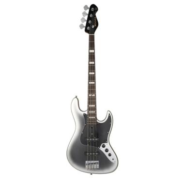 MOOER Mbj412 Dark Silver BASSO ELETTRICO 4 CORDE