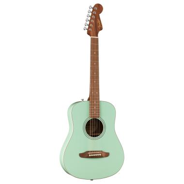 Fender california standard redondo mini surf green chitarra acustica