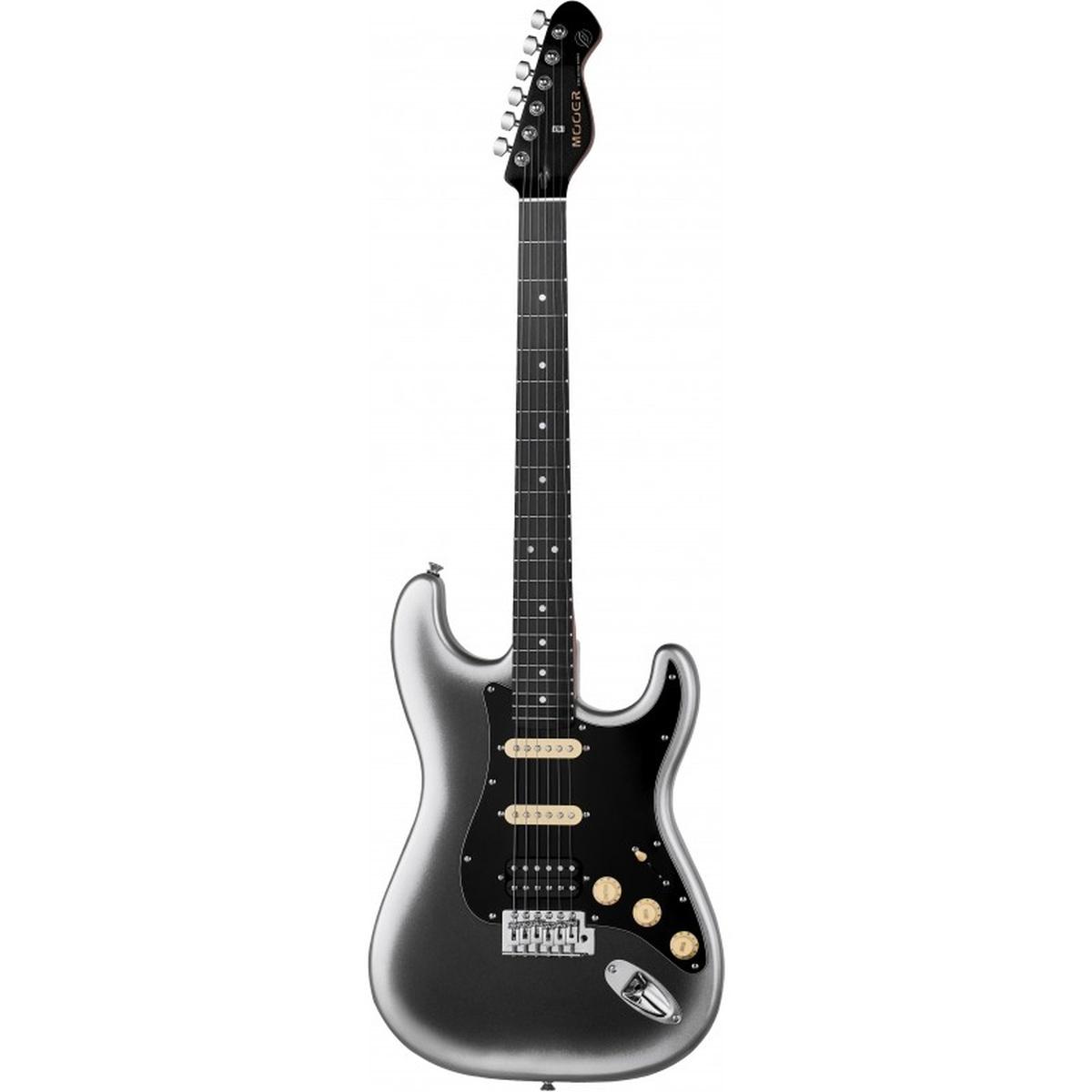 Mooer msc10 pro dark silver chitarra elettrica