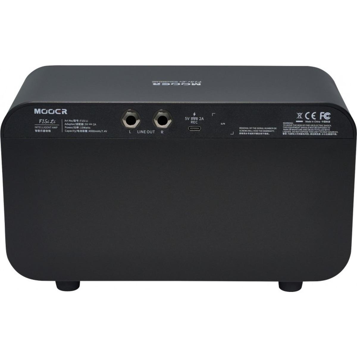 Mooer f15i li phantom black amplificatore combo per chitarra