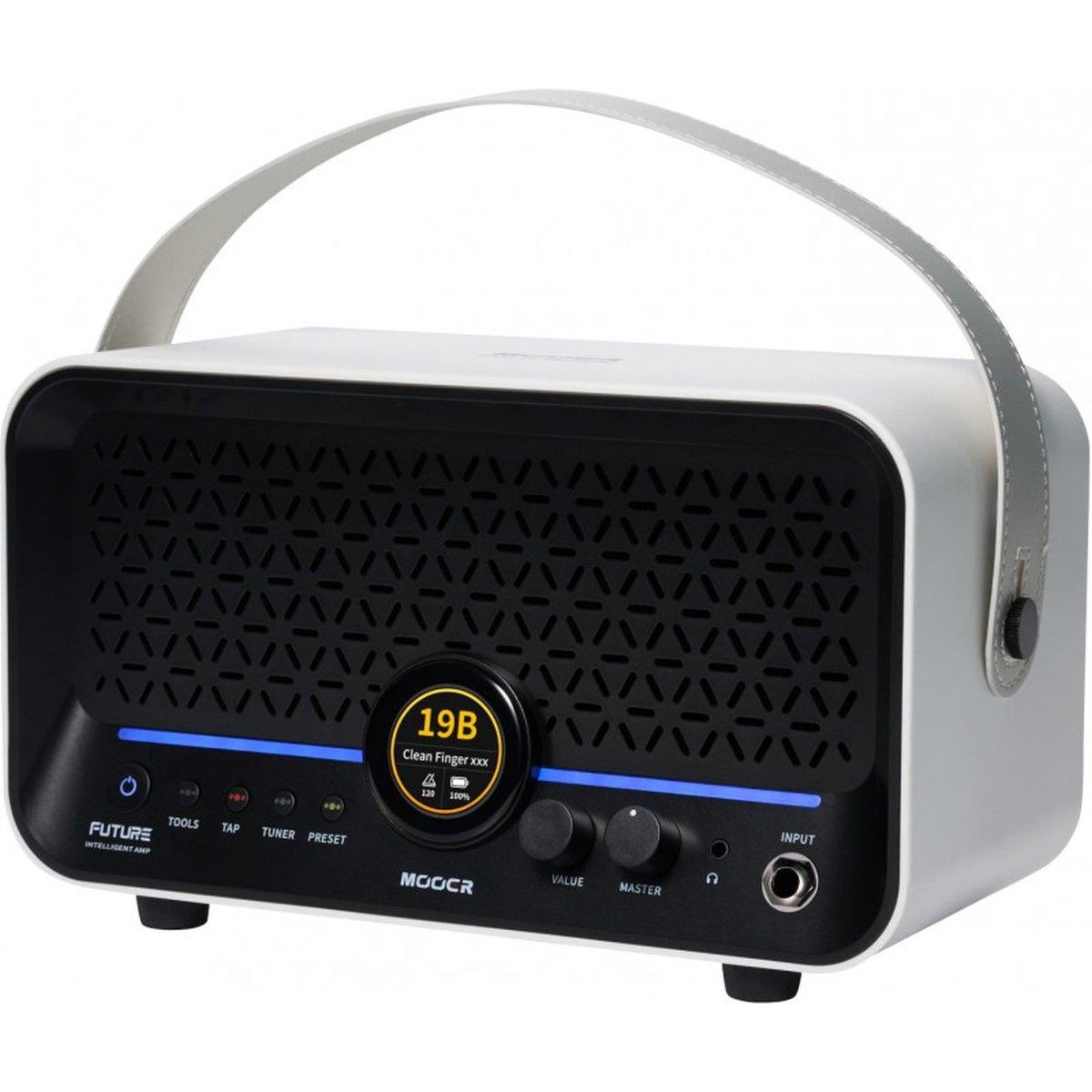 Mooer f15i li phantom snowfall white amplificatore combo per chitarra