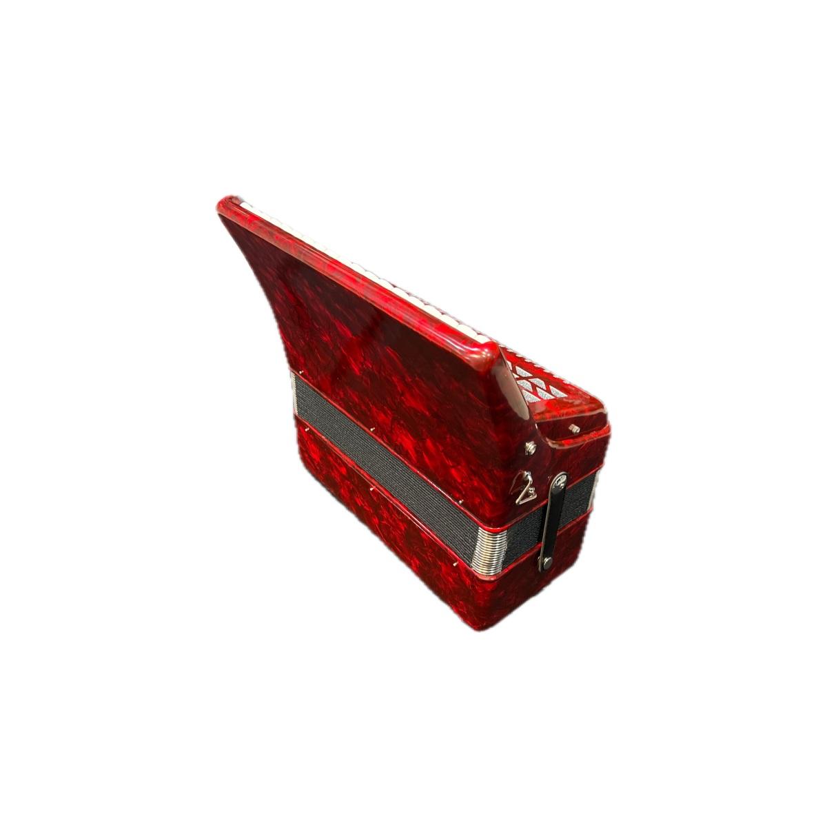 Sinfonia fisarmonica 32 bassi rossa