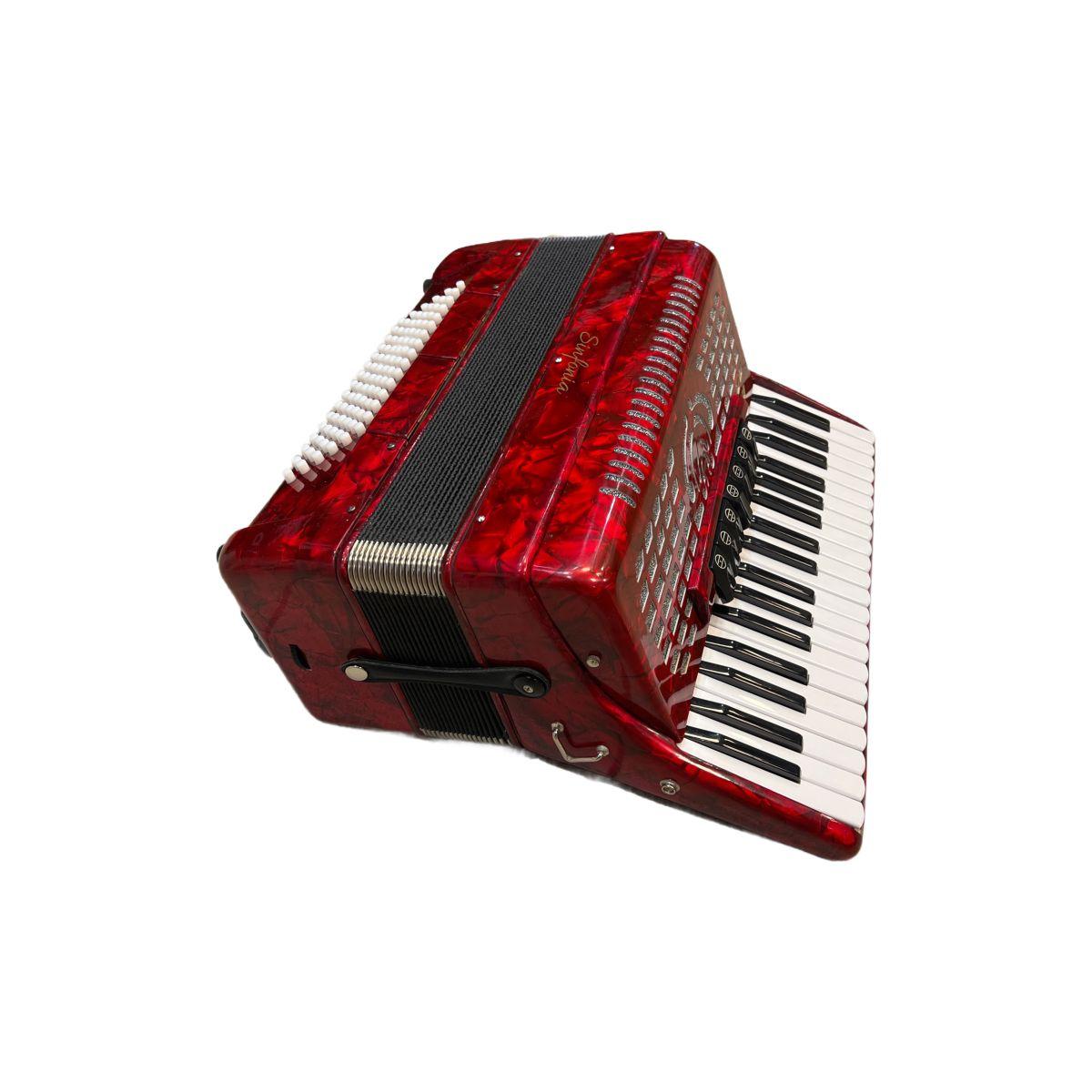 Sinfonia fisarmonica 96 bassi rossa