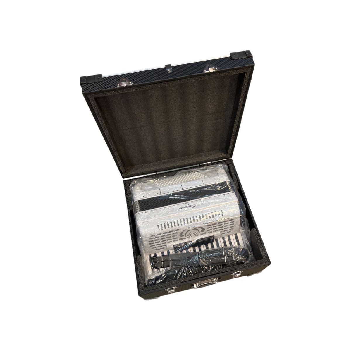 Sinfonia fisarmonica 96 bassi white