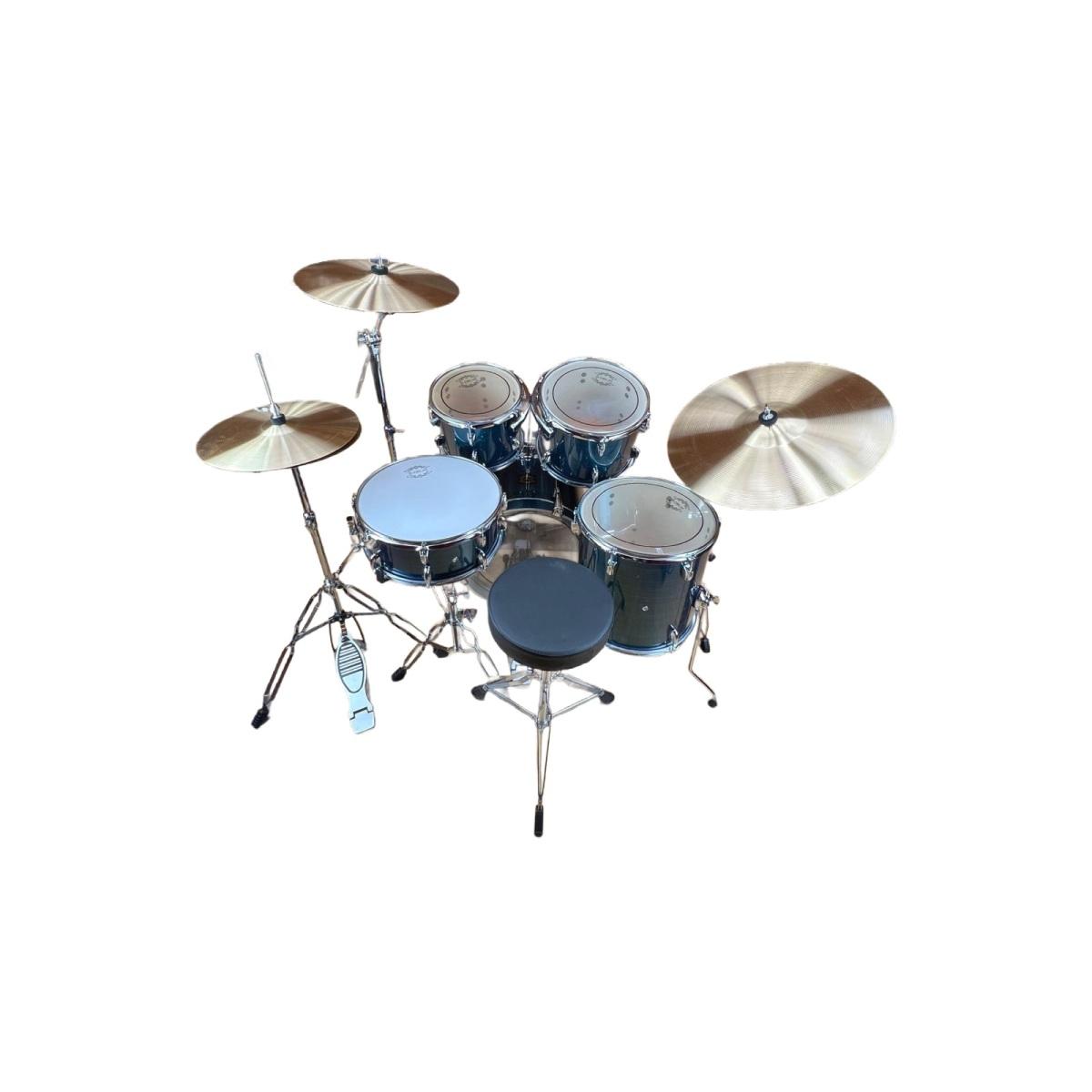 B-drum ds22t blu batteria  acustica