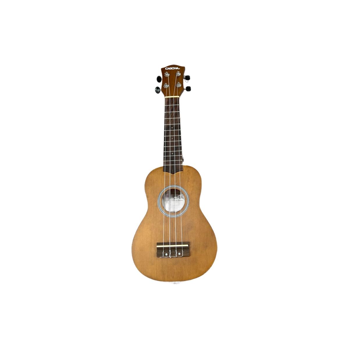 Cascha ukulele soprano natural con custodia