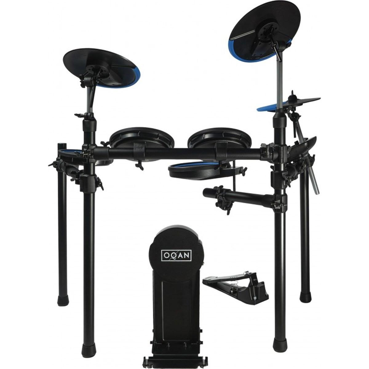 Oqan qpd-20 batteria digitale elettronica con pad a pelle mesh