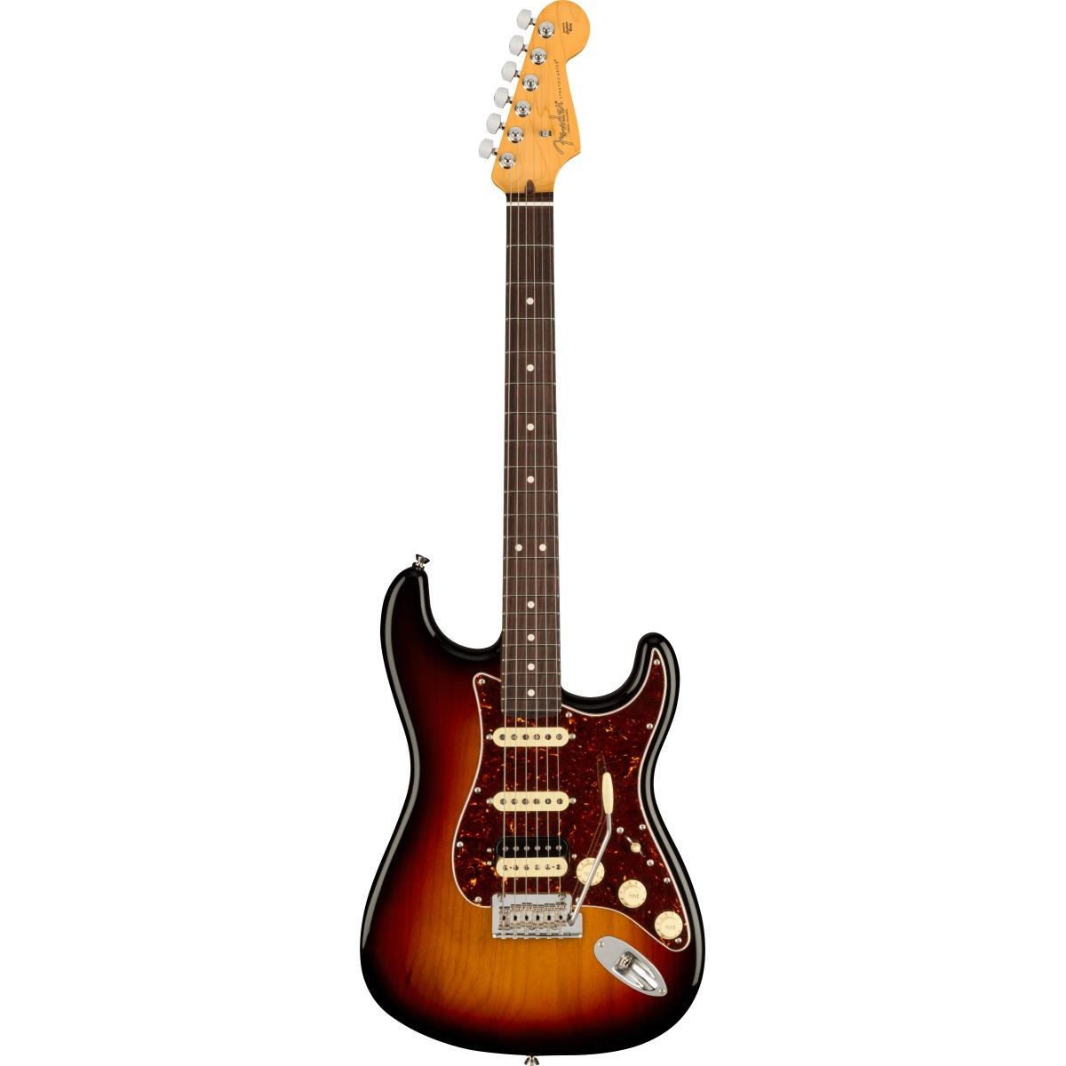 Fender stratocaster american professional ii rw 3 hss rw color sunburst chitarra elettrica