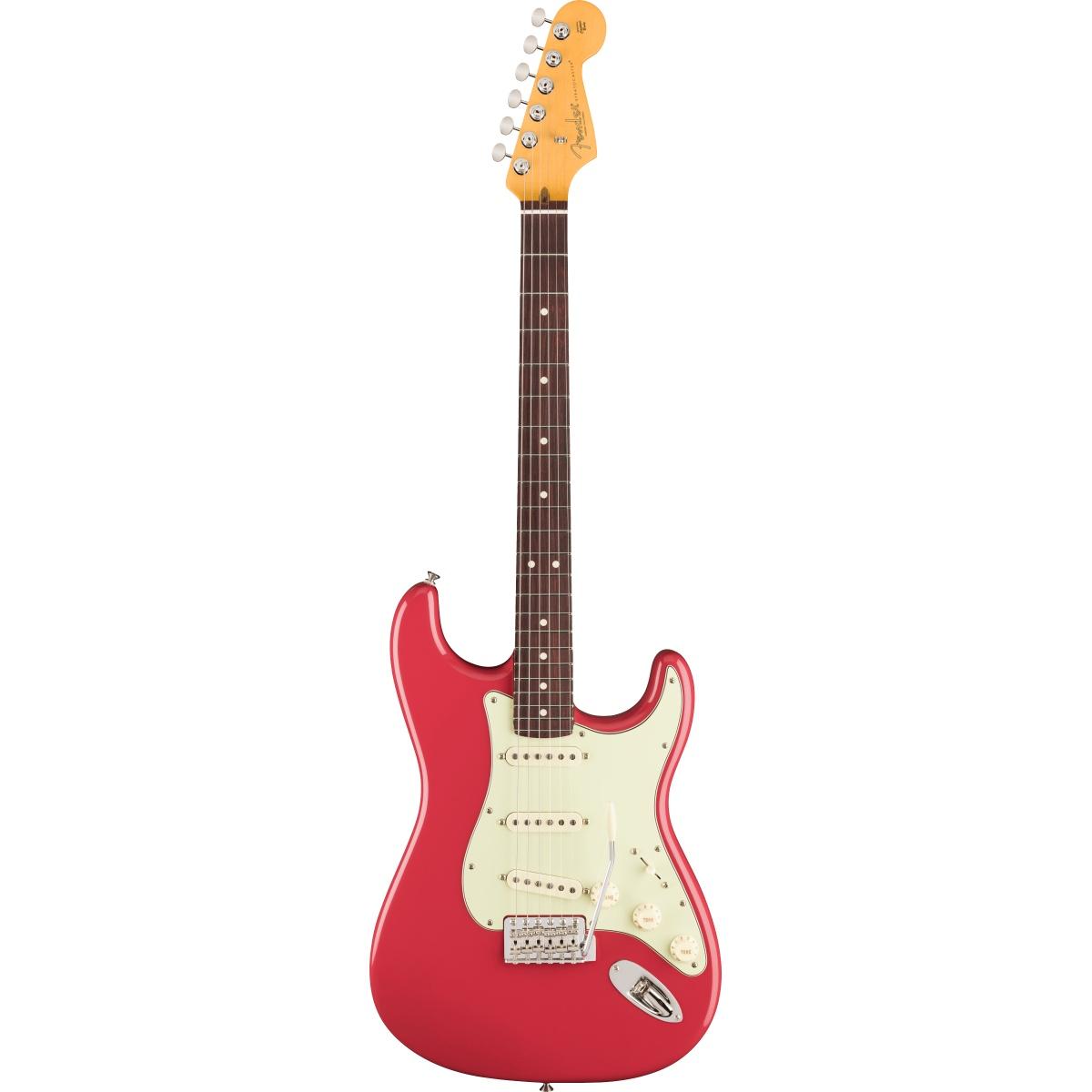 Fender american professional classic stratocaster rw faded dakota red chitarra elettrica