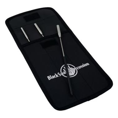 Black swamp spset-1-ss set 3 battenti per triangolo in acciaio