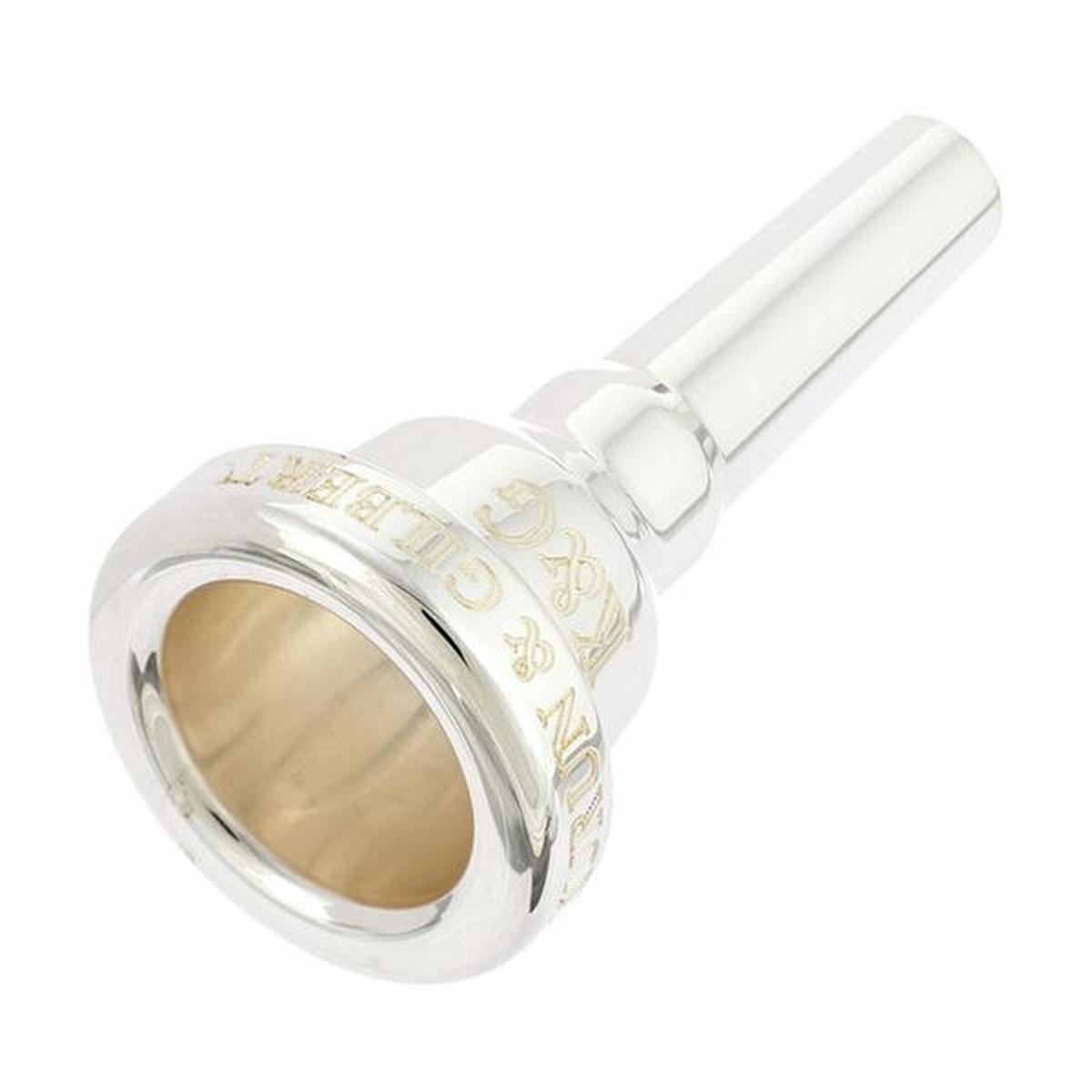 K&g mouthpieces t4d bocchino argentato per trombone tenore penna larga