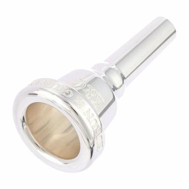 K&g mouthpieces 0d bocchino argentato per trombone basso