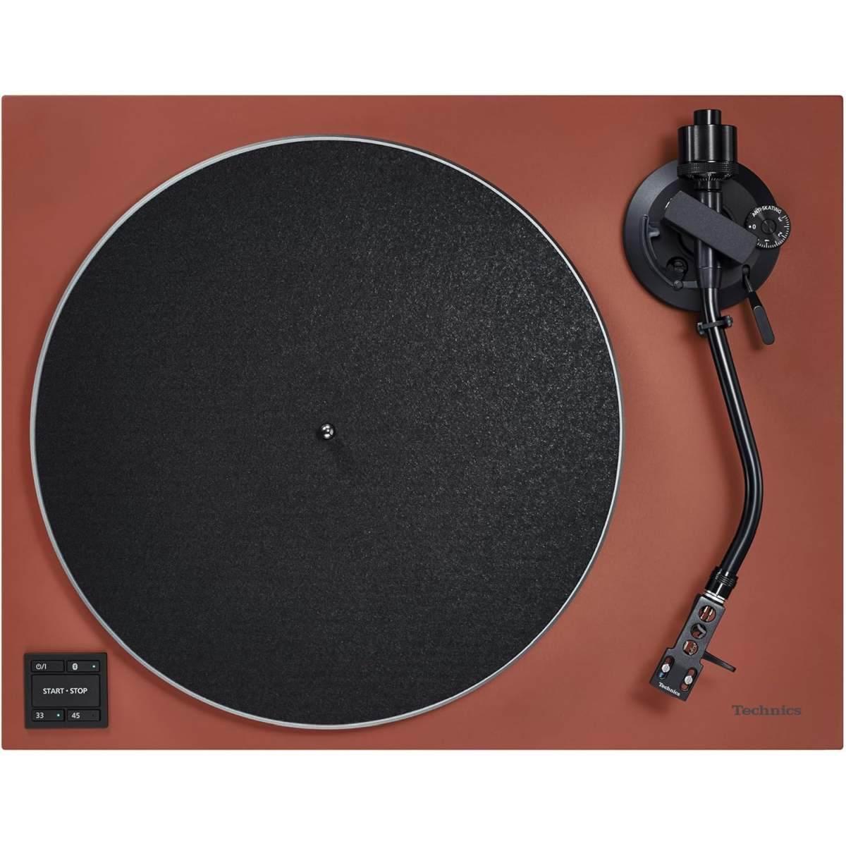 Technics sl-40cbt terracotta brown giradischi a trazione diretta con bluetooth