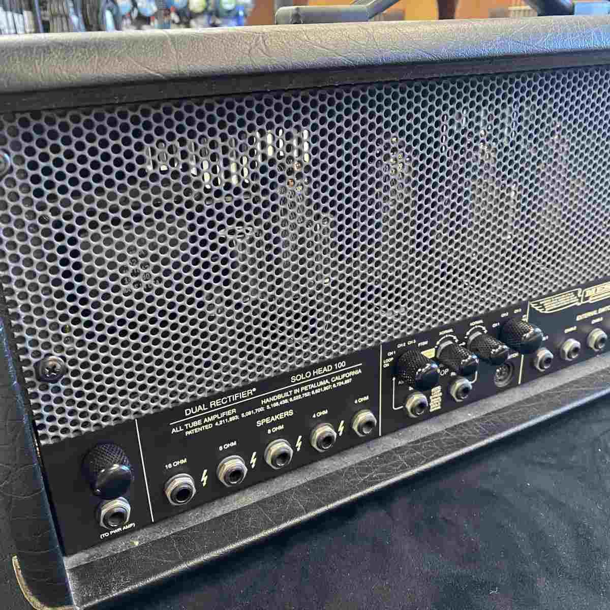 Mesa Boogie Dual Rectifier Solo Head 2-Channel 100-Watt Guitar Amp Head