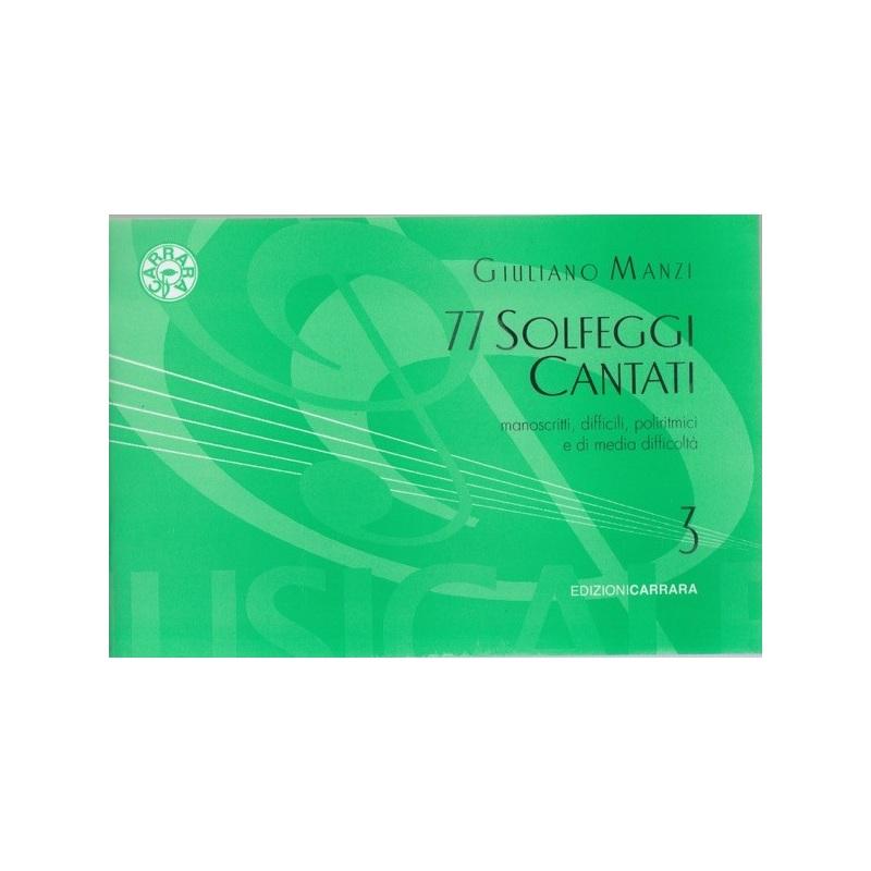 77 solfeggi cantati vol.3 manzi 6