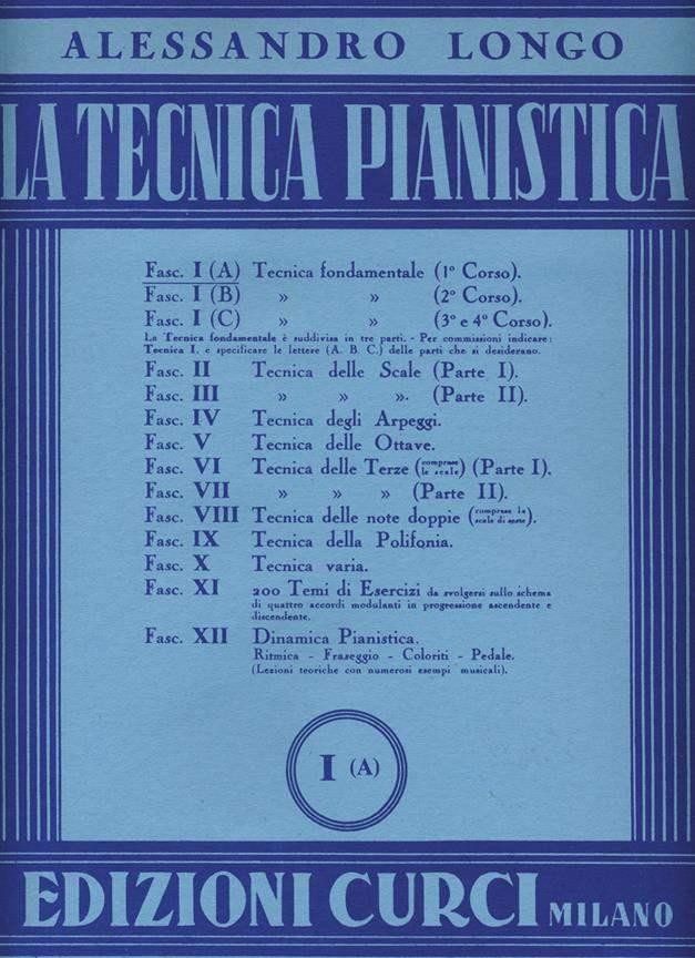 La tecnica pianistica vol.1a  alessandro longo 16