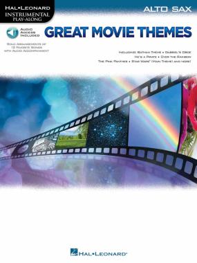 GREAT MOVIES THEMES PER SAX ALTO ( audio online)