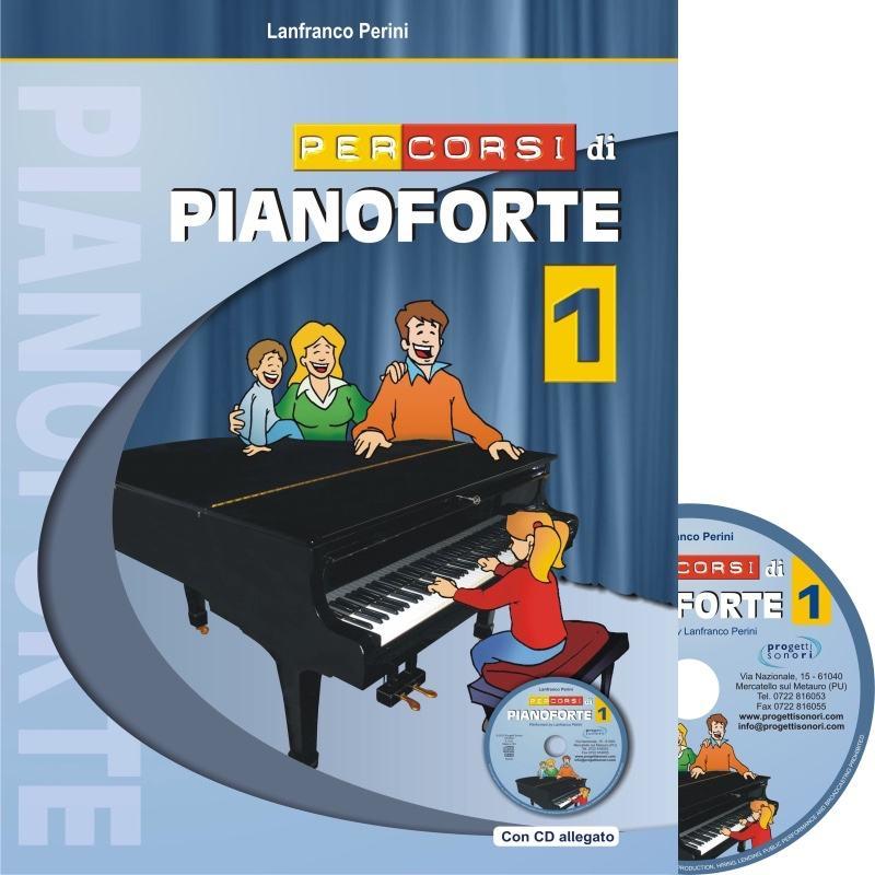 Percorsi di pianoforte vol.1 + cd perini spaccazocchi