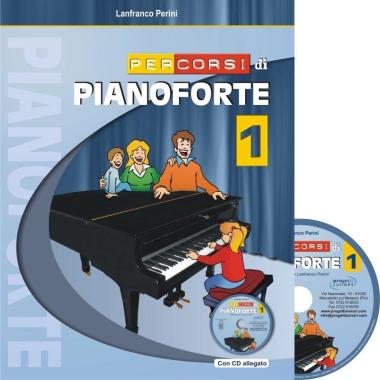 Percorsi di pianoforte vol.1 + cd perini spaccazocchi