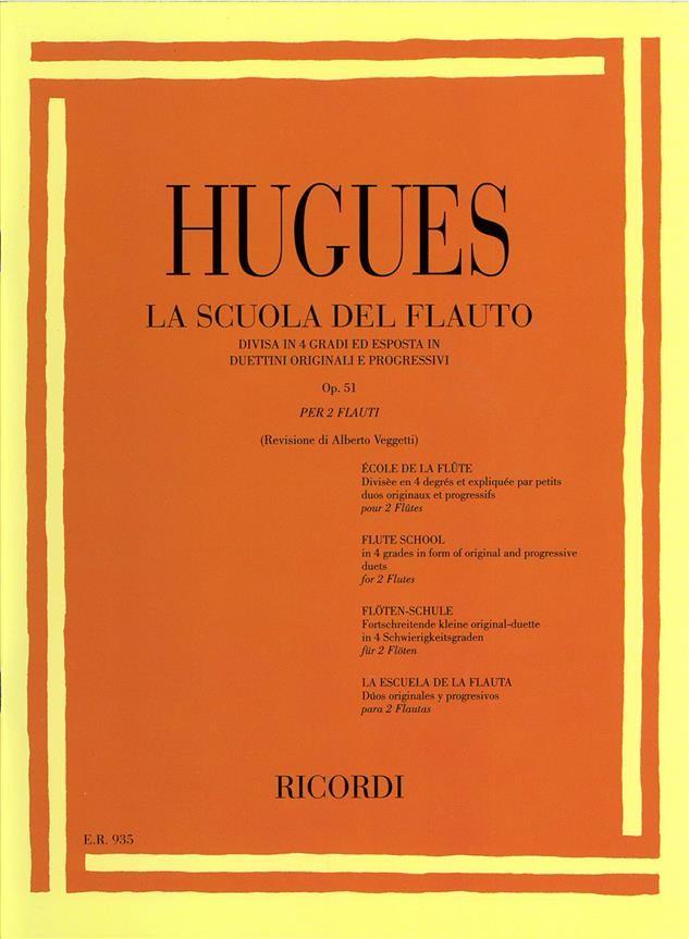 La scuola del flauto op.51 vol.1 hugues  26