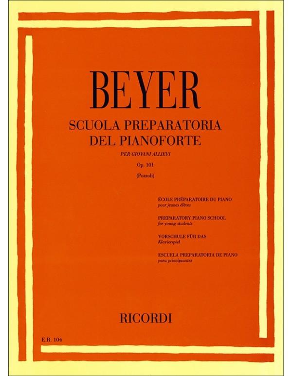 Scuola preparatoria del pianof.op.101 beyer(pozzoli) 11