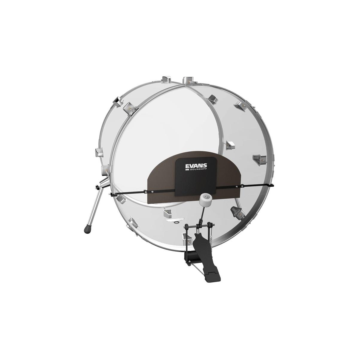 Evans sobass soundoff pad silenziatore per grancassa