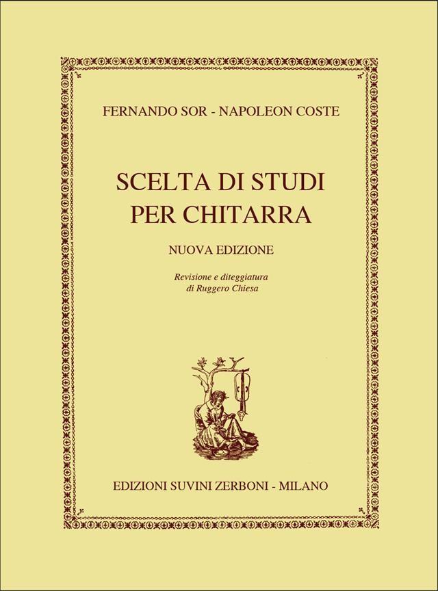 Scelta di studi per chitarra sor coste  39