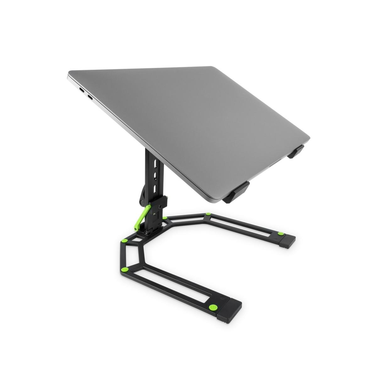 GRAVITY LTS 01 B SET 1 - Supporto regolabile per laptop e controller, corredato di relativa custodia in neoprene.
